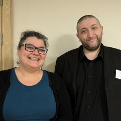 Christina Rozeik (Cambridge Reproduction) and Sandy Starr (Progress Educational Trust)